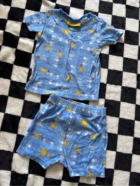 12 month wallie summer pjs